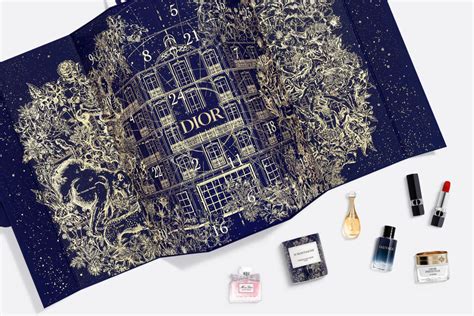 dior calendrier de l'avent 2022|dior lu advent calendar.